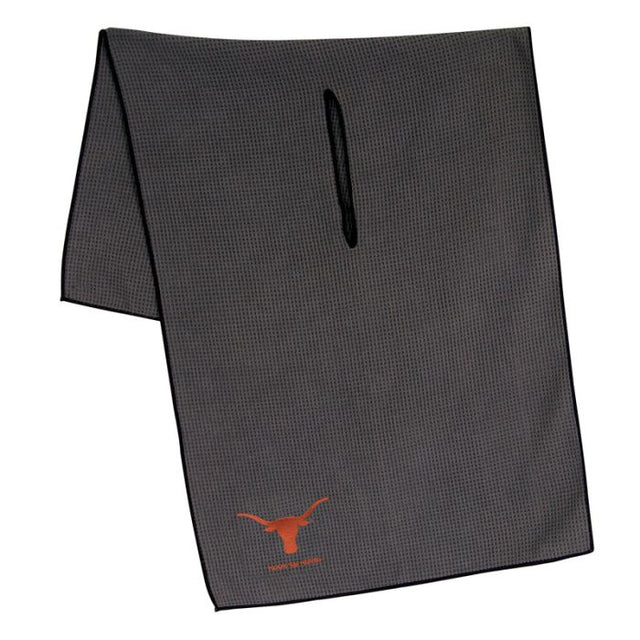 Texas Longhorns Towel - Grey Microfiber 19" x 41"