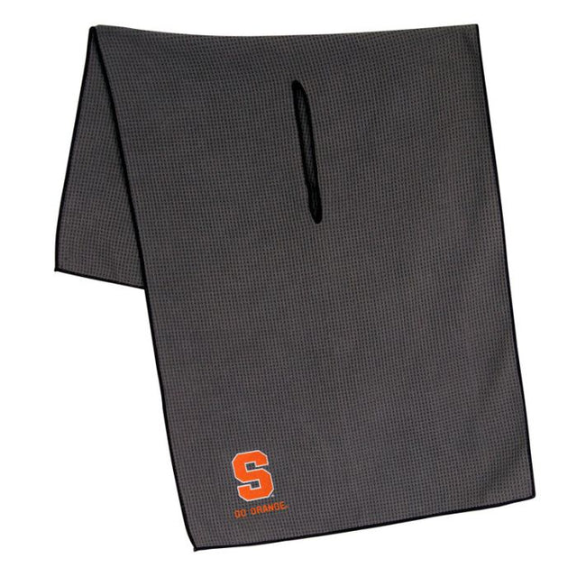 Syracuse Orange Towel - Grey Microfiber 19" x 41"