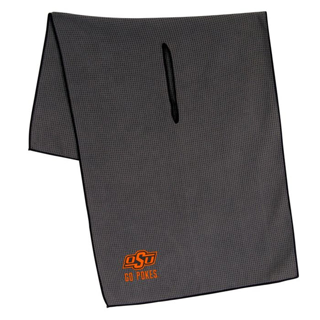 Oklahoma State Cowboys Towel - Grey Microfiber 19" x 41"