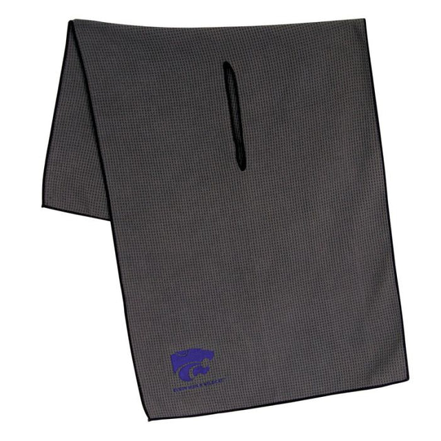 Kansas State Wildcats Towel - Grey Microfiber 19" x 41"