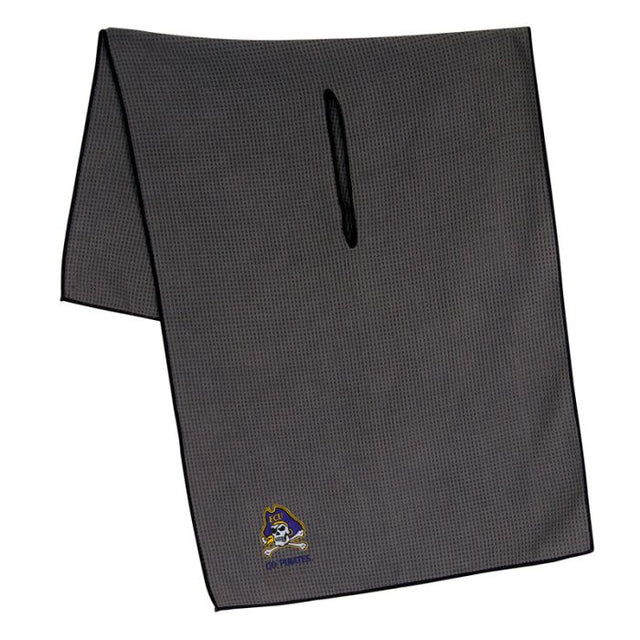 East Carolina Pirates Towel - Grey Microfiber 19" x 41"