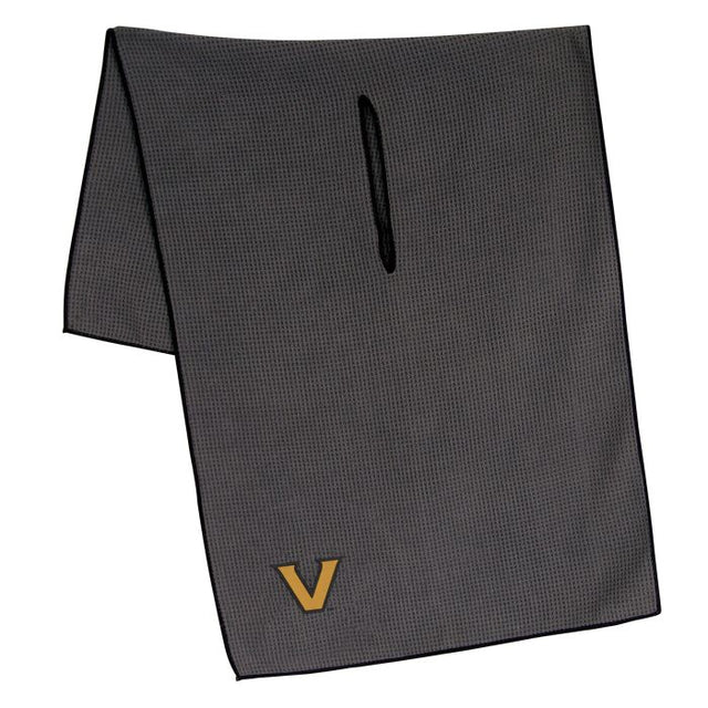 Vanderbilt Commodores Towel - Grey Microfiber 19" x 41"