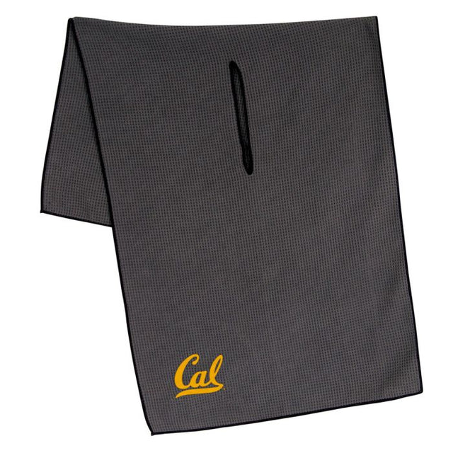 Toalla de microfibra gris de California Golden Bears, 48 ​​x 104 cm