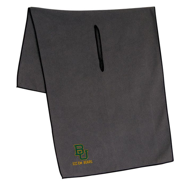 Baylor Bears Towel - Grey Microfiber 19" x 41"