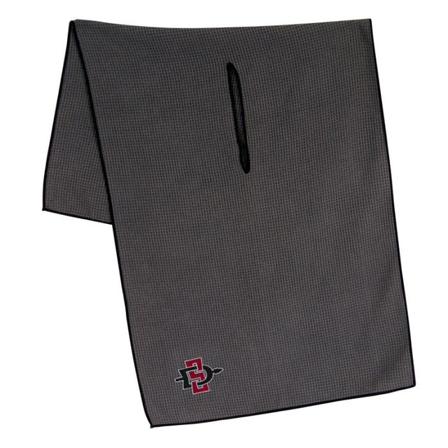 San Diego State Aztecs Towel - Grey Microfiber 19" x 41"