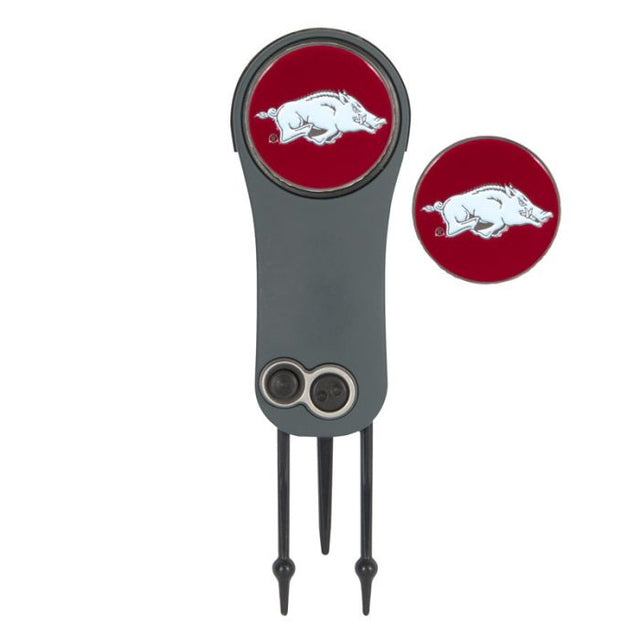 Arkansas Razorbacks Switchblade Repair Tool &amp; Markers