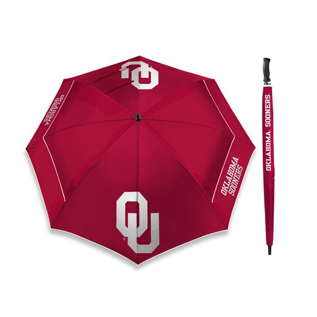 Paraguas Windsheer de 62" con el nuevo logotipo de los Oklahoma Sooners