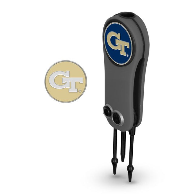 Georgia Tech Yellow Jackets Switchblade Repair Tool &amp; Markers