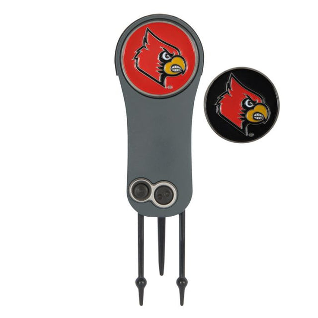 Louisville Cardinals Switchblade Repair Tool &amp; Markers