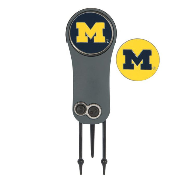 Michigan Wolverines Switchblade Repair Tool &amp; Markers