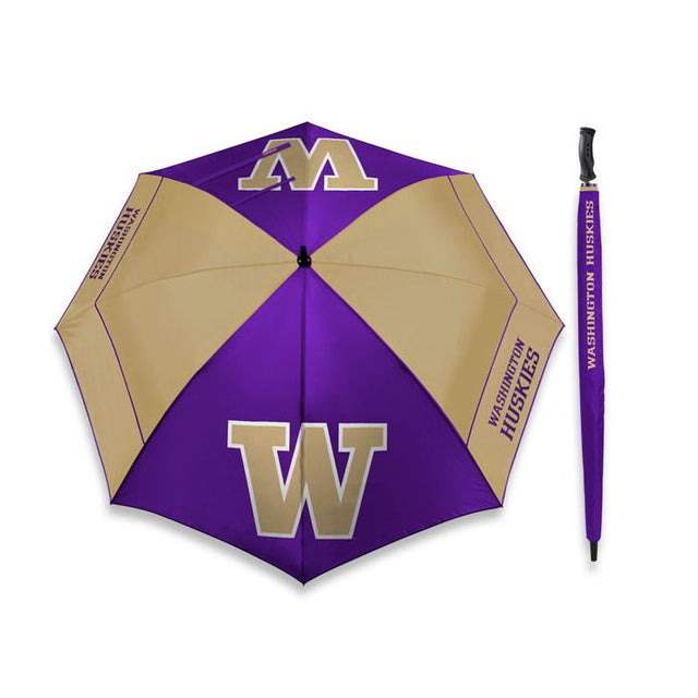 Paraguas Windsheer de Washington Huskies de 62"