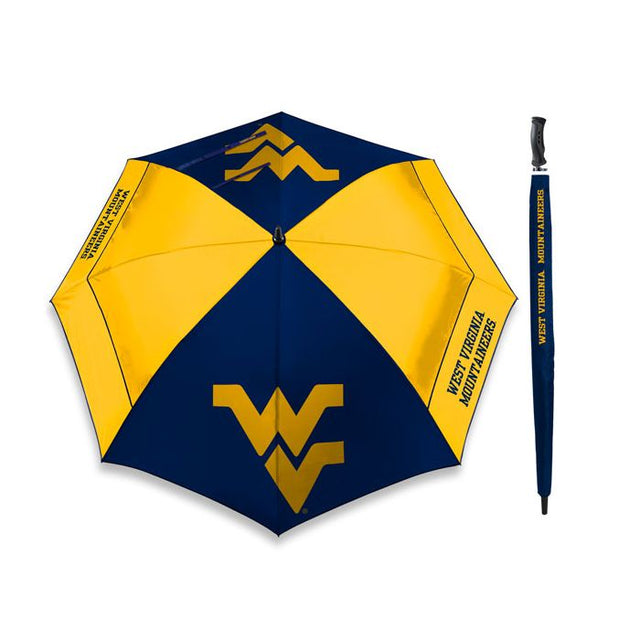 Sombrillas Windsheer de 62" de West Virginia Mountaineers