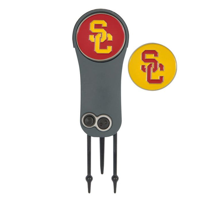 USC Trojans 弹簧刀修复工具和标记