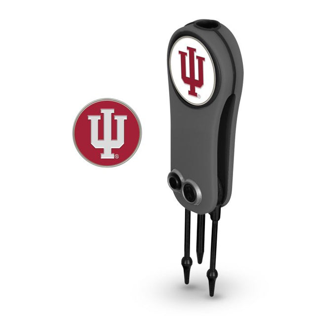 Herramienta y marcadores para reparar navajas automáticas de los Indiana Hoosiers