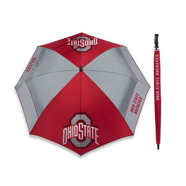 Sombrillas de los Buckeyes de Ohio State, Windsheer de 62"