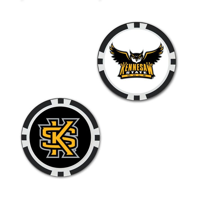 Marcador de pelota Kennesaw State Owls - Individual de gran tamaño.