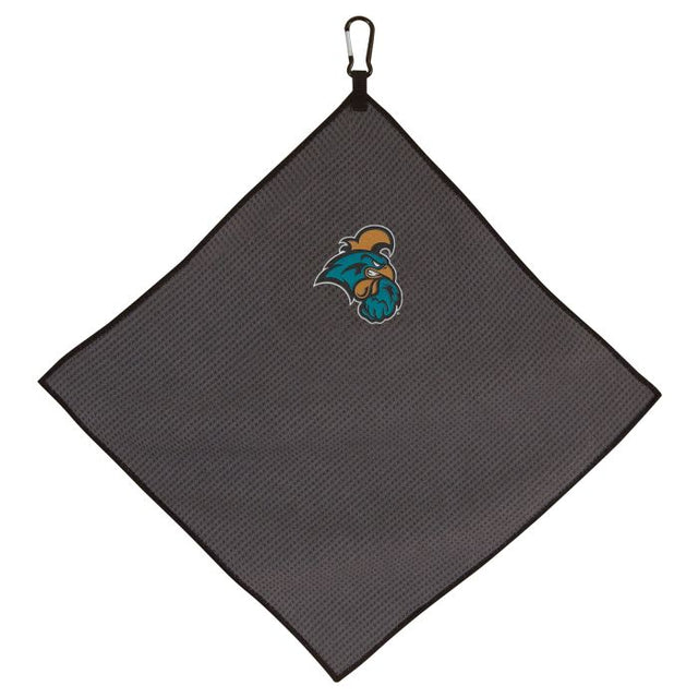 Coastal Carolina Chanticleers Towel - Grey Microfiber 15" x 15"