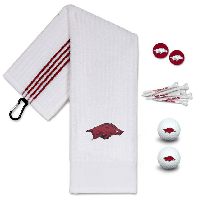 Juego de golf Arkansas Razorbacks: esfuerzo en equipo