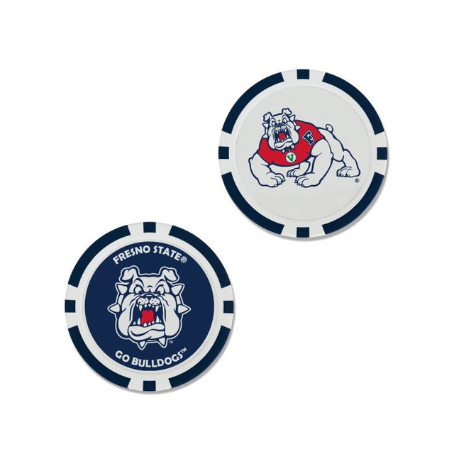 Fresno State Bulldogs Ball Marker - Oversized indiv.