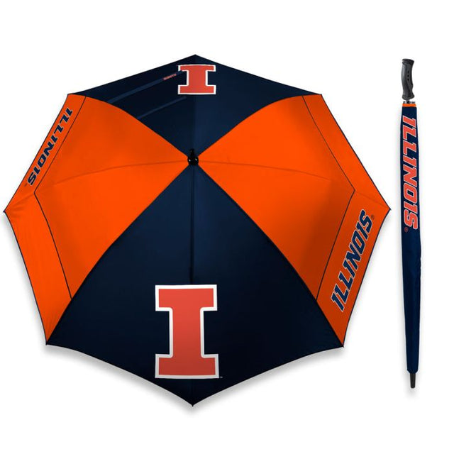 Illinois Fighting Illini Umbrellas Windsheer 62"