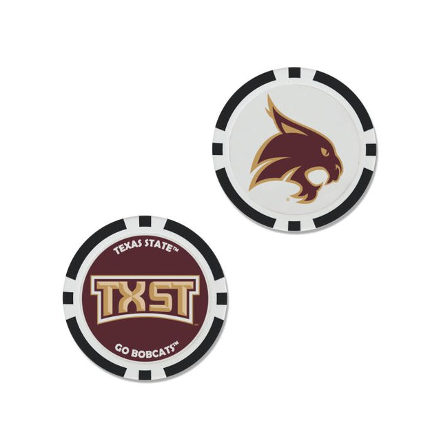 Texas State Bobcats Ball Marker - Oversized indiv.