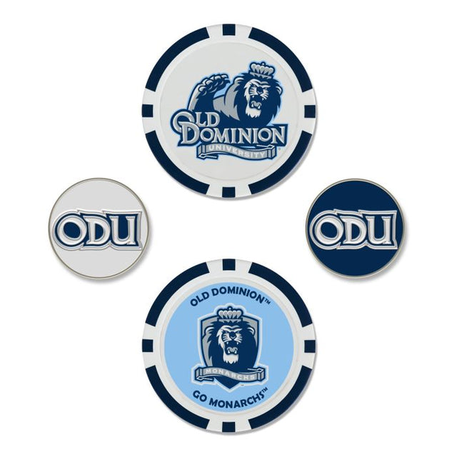 Old Dominion Monarchs Ball Marker Set of four