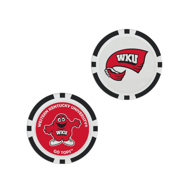 Western Kentucky Hilltoppers Ball Marker - Oversized indiv.