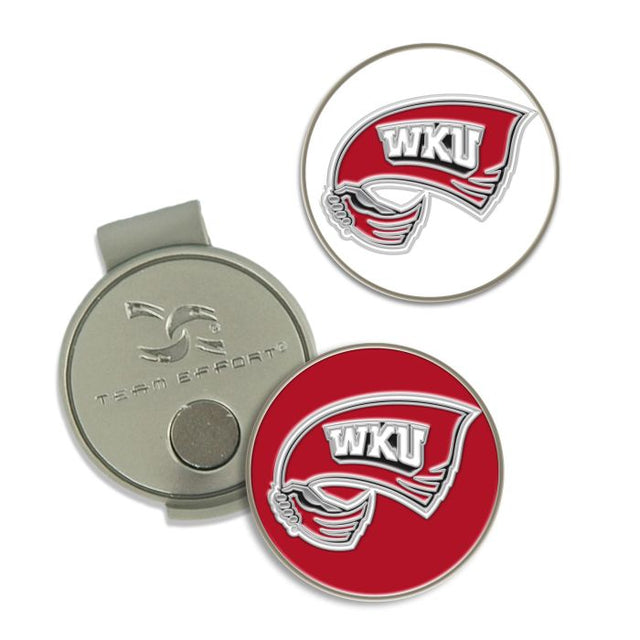 Clip para sombrero y marcadores Hilltoppers de Western Kentucky