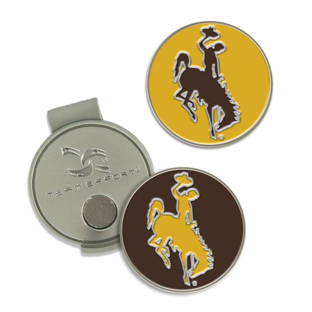 Clip y marcadores para gorras de los Wyoming Cowboys