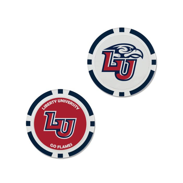 Liberty Flames Ball Marker - Oversized indiv.