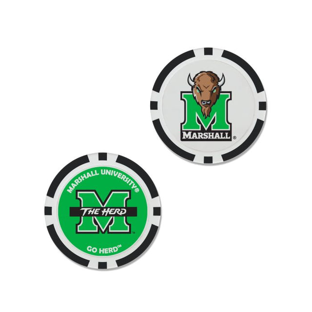 Marshall Thundering Herd Ball Marker - Oversized indiv.