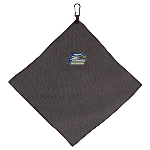 Georgia Southern Eagles Towel - Grey Microfiber 15" x 15"