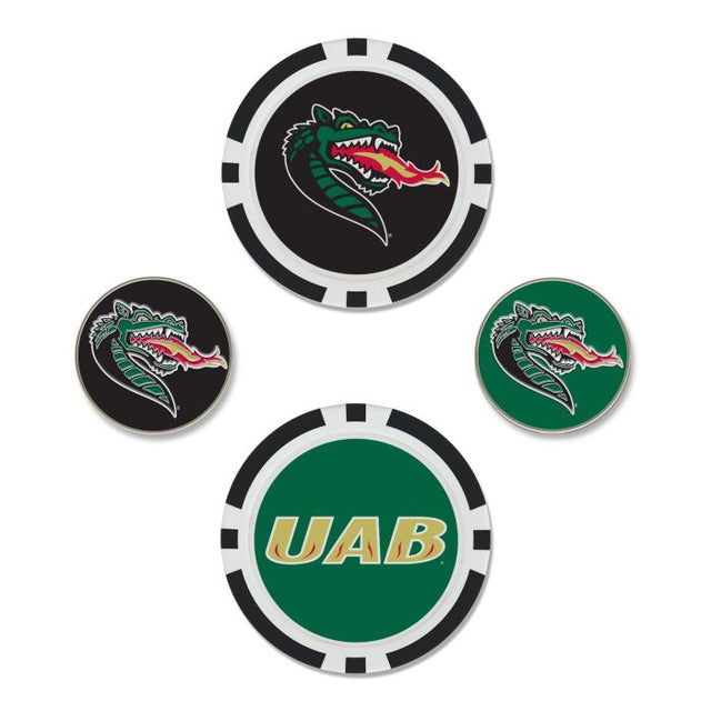 Alabama at Birmingham Blazers Ball Marker Set of four