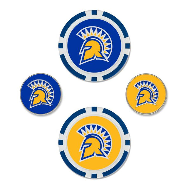 San Jose State Spartans Ball Marker Set of four