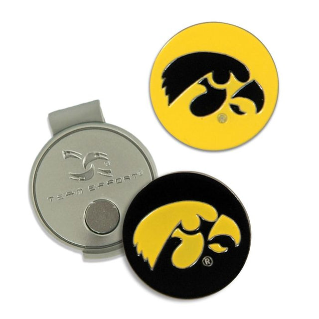 Clip para gorra y marcadores de Iowa Hawkeyes