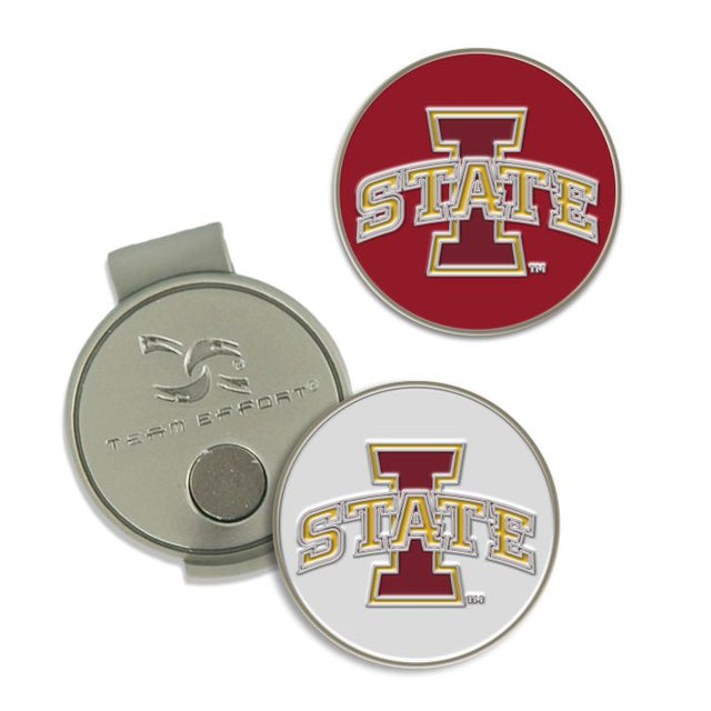 Clip para gorra y marcadores de los Iowa State Cyclones