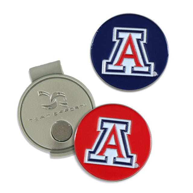 Clip para gorra y marcadores de los Arizona Wildcats