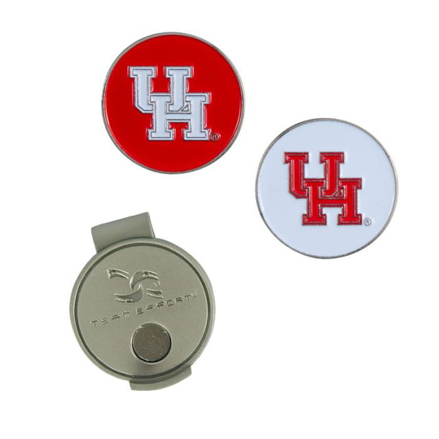 Clip para gorra y marcadores de los Houston Cougars