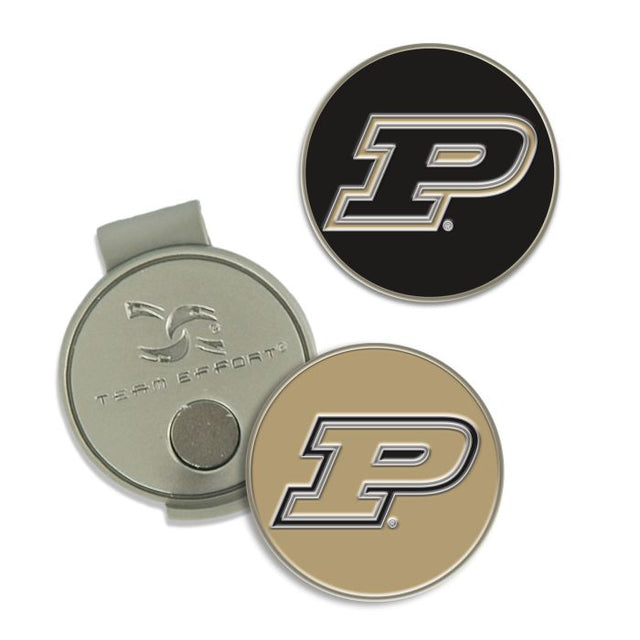 Clip para gorra y marcadores de Purdue Boilermakers