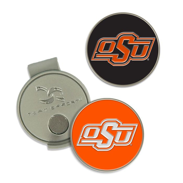 Clip y marcadores para gorra de los Oklahoma State Cowboys