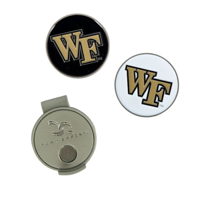 Clip para sombrero y marcadores de los Demon Deacons de Wake Forest