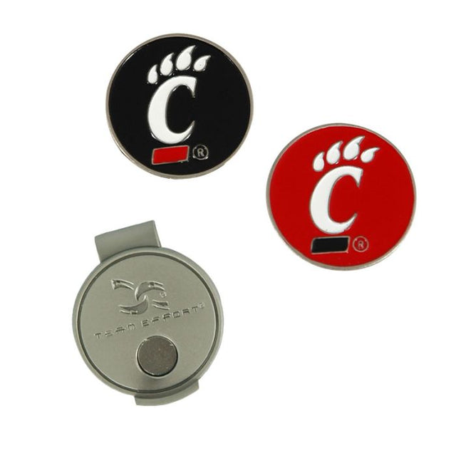 Clip para gorra y marcadores de los Cincinnati Bearcats