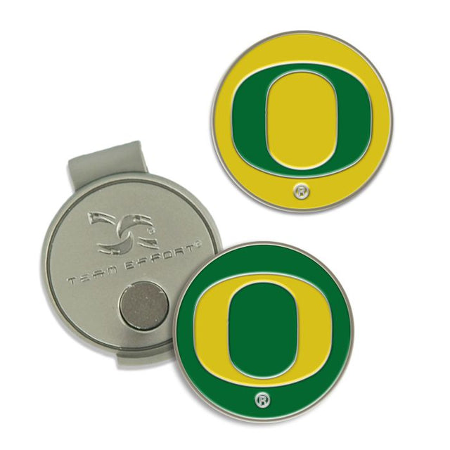 Clip para gorra y marcadores de los Oregon Ducks