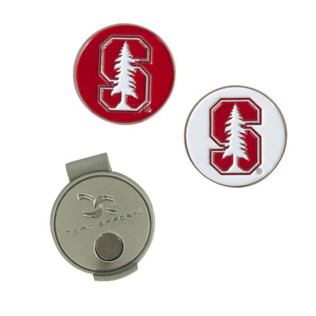 Stanford Cardinal Hat Clip &amp; Markers