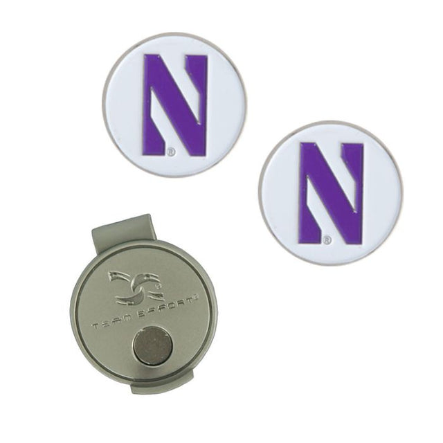 Northwestern Wildcats Hat Clip &amp; Markers