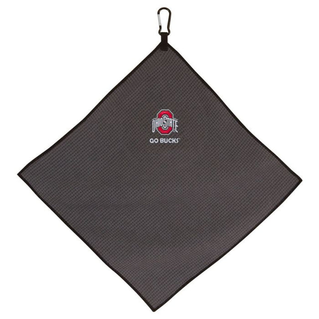 Ohio State Buckeyes Towel - Grey Microfiber 15" x 15"