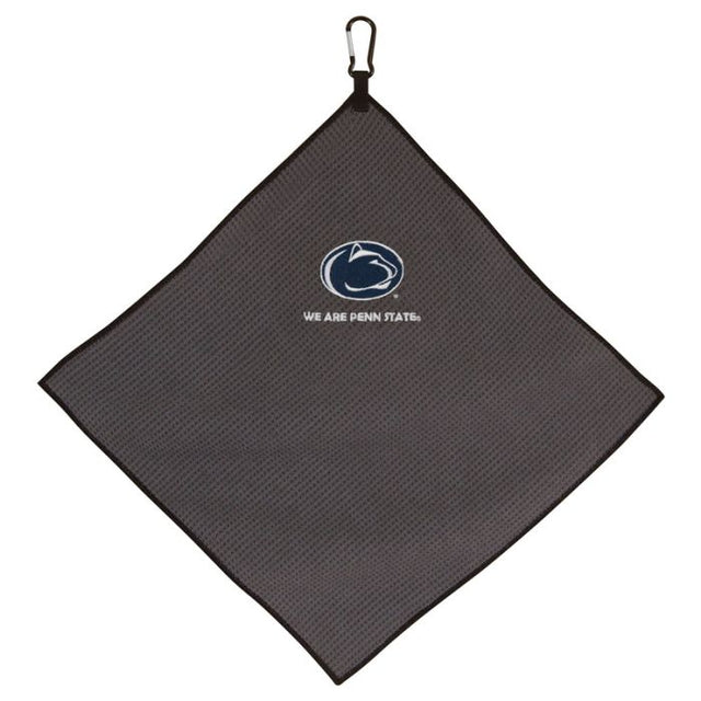 Toalla de microfibra gris de los Penn State Nittany Lions, 15" x 15"