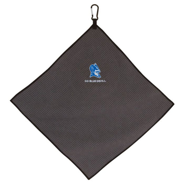 Duke Blue Devils Towel - Grey Microfiber 15" x 15"