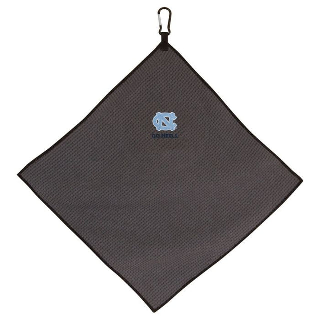 Toalla de microfibra gris de los North Carolina Tar Heels, 15 x 15 pulgadas