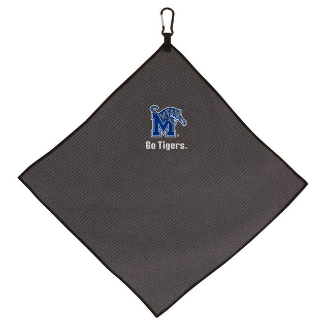 Memphis Tigers Towel - Grey Microfiber 15" x 15"